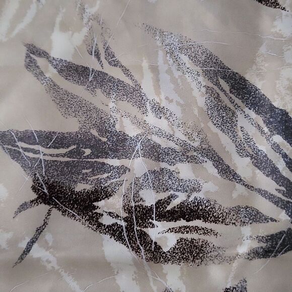 Perry Ellis Vintage SILK Rectangle Abstract Art Scarf. 57 inches long NWT - Picture 11 of 11